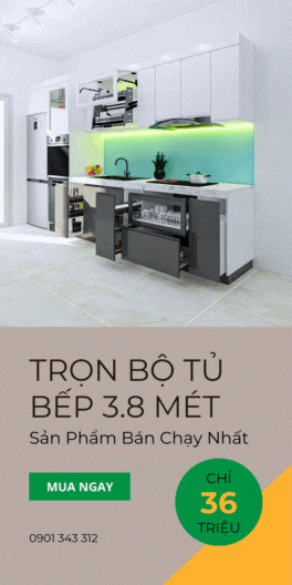 Trọn bộ sản phẩm tủ bếp