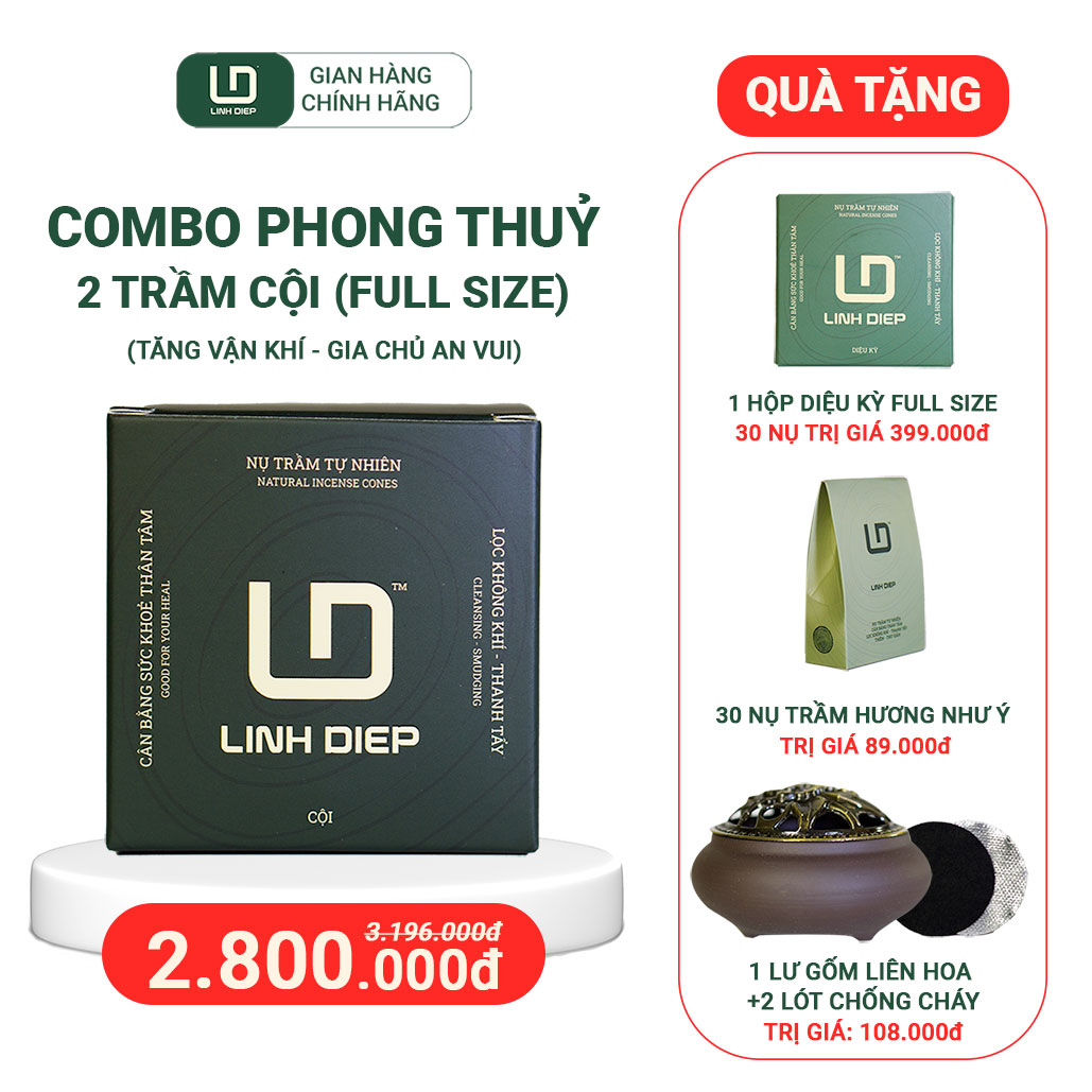 COMBO PHONG THUỶ 2 TRẦM CỘI FULL-SIZE