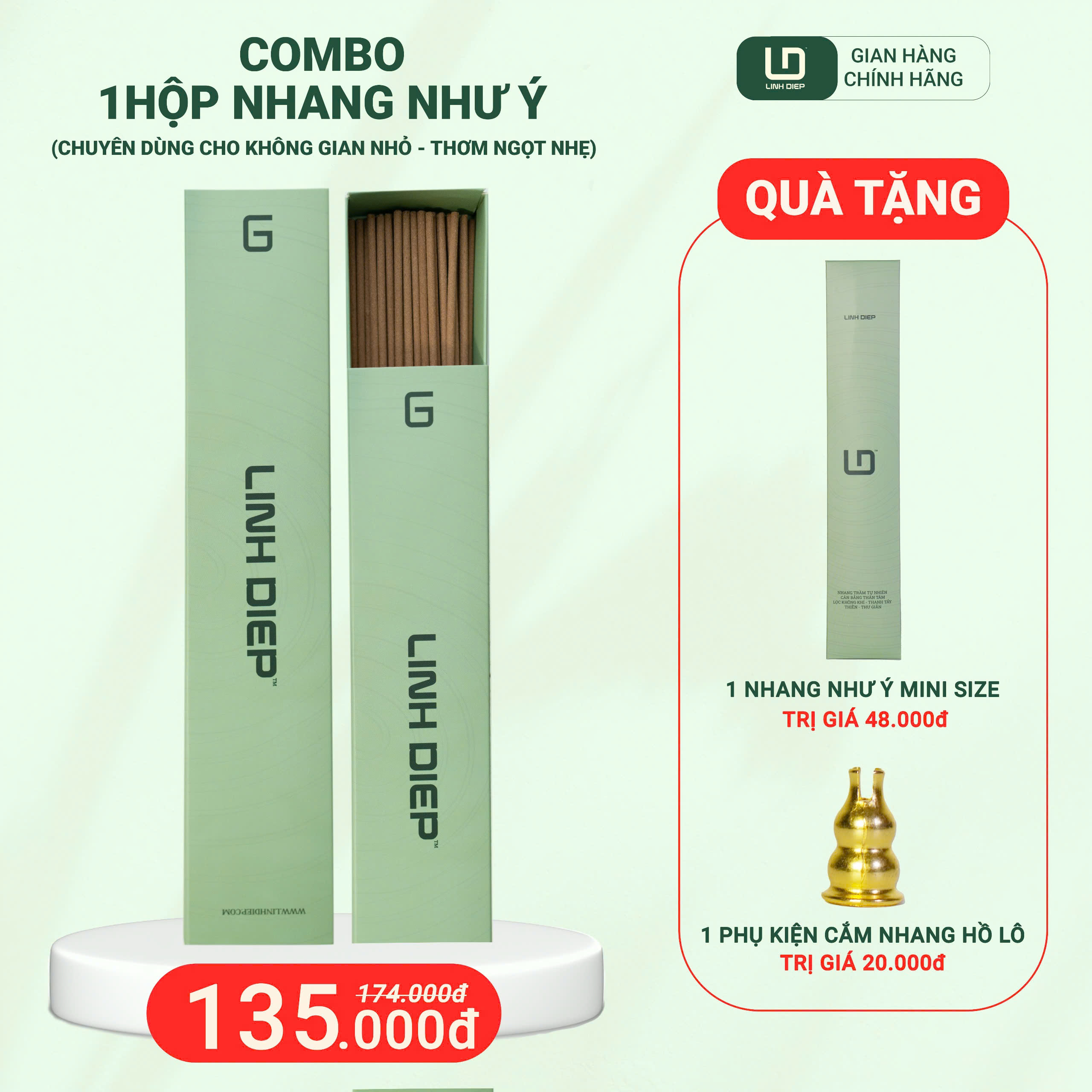 COMBO 1 HỘP NHANG NHƯ Ý