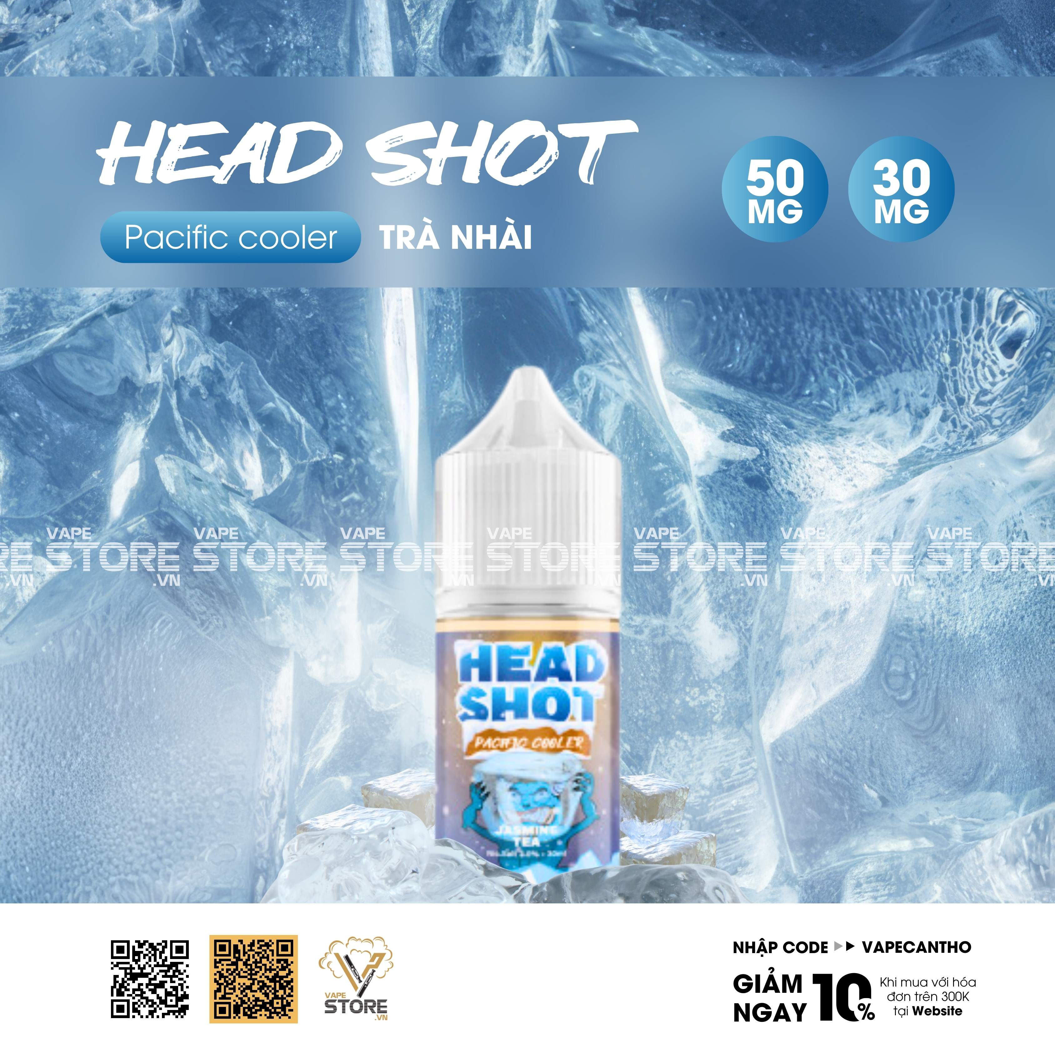 tinh dầu salt head shot 30ml. ảnh 2