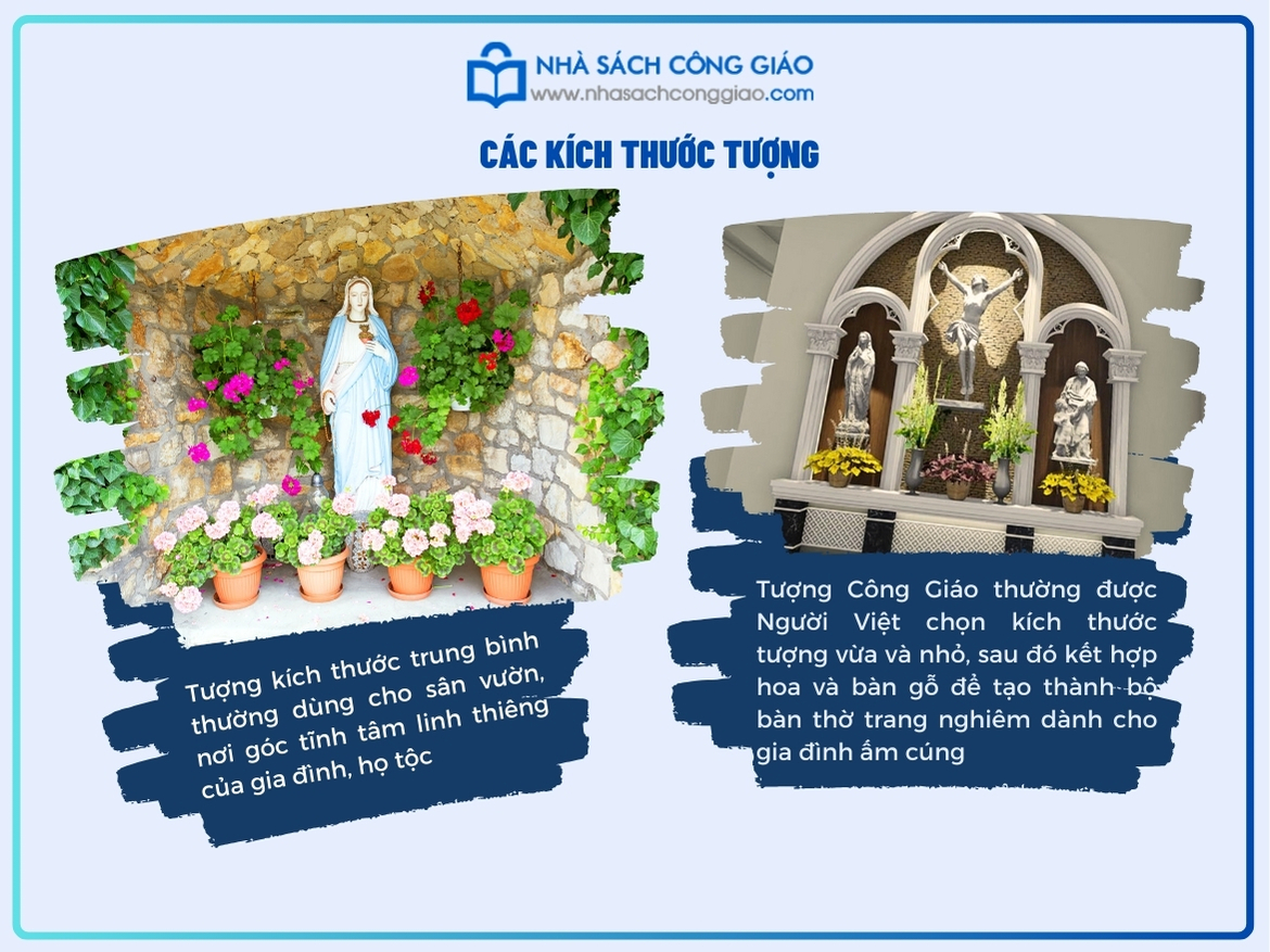 Tượng Công giáo Bí quyết lựa chọ phù hợp không gian