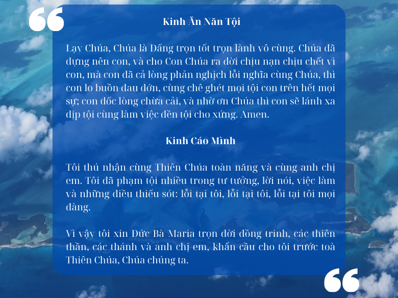 Kinh Cáo Mình www.nhasachconggiao.com