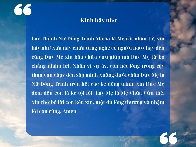 Kinh cảm ơn - kinh dành Công Giáo dành cho mọi người