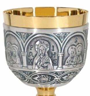 Chén Lễ Italia CLXV215 Mẫu Bữa Tiệc Ly Nhị sắc 20cm