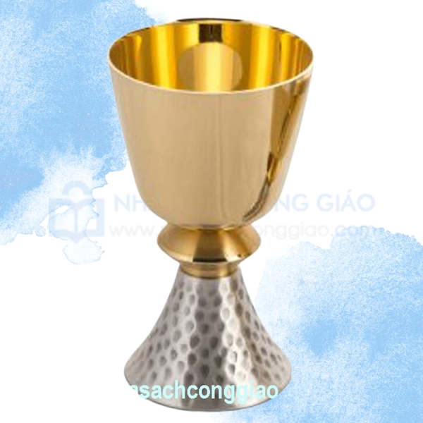 Chén lễ tư gia Italy xi vàng CLXV319 13cm 