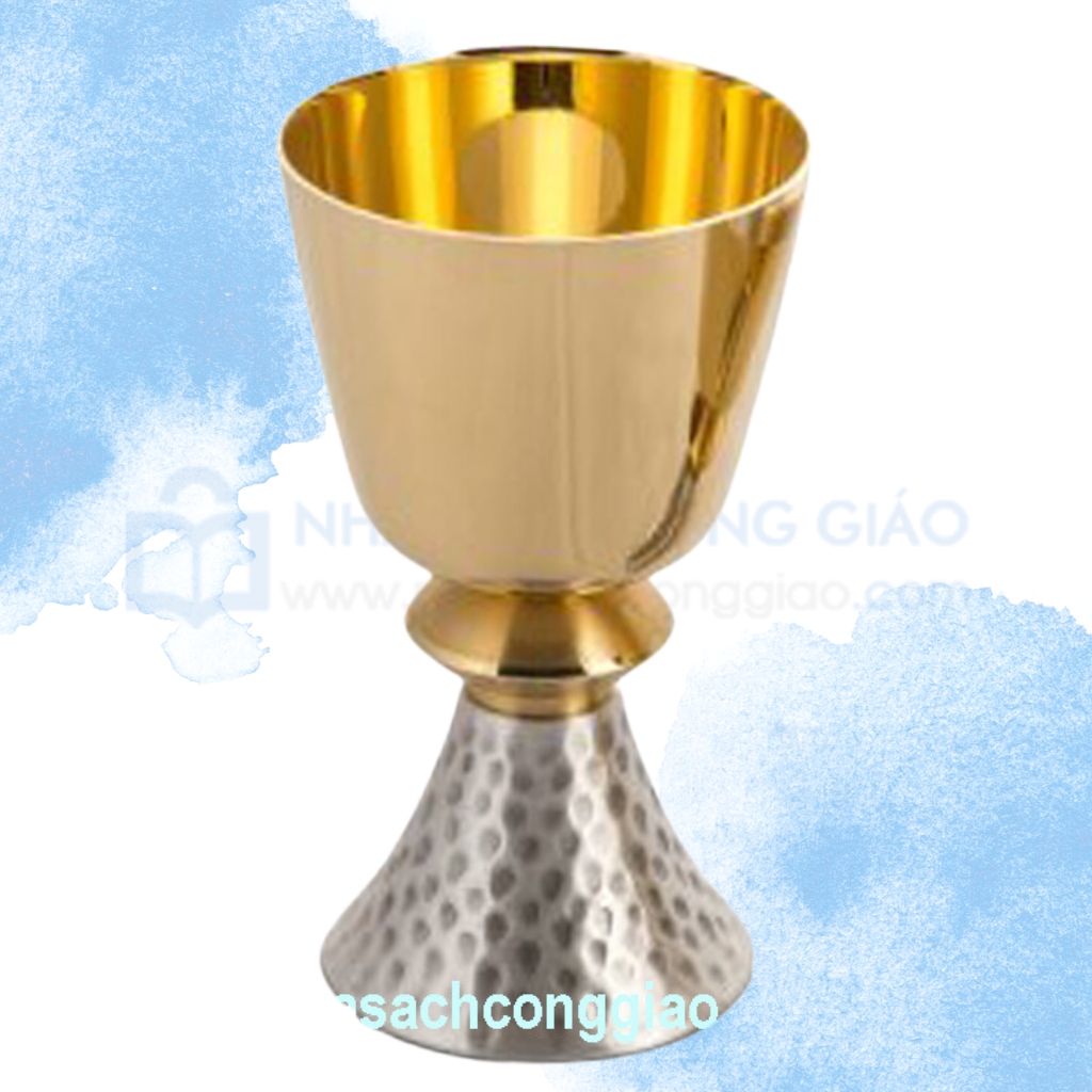 Chén lễ tư gia Italy xi vàng CLXV319 13cm