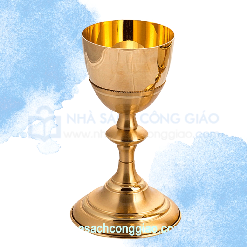 Chén lễ xi vàng CLXV333 Mẫu Tinh tế 19.5cm