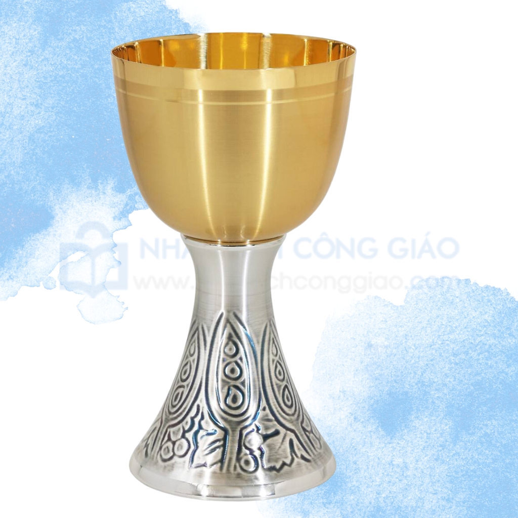 Chén Lễ xi vàng Italy CLXV175 - Mẫu Nhị sắc 20cm