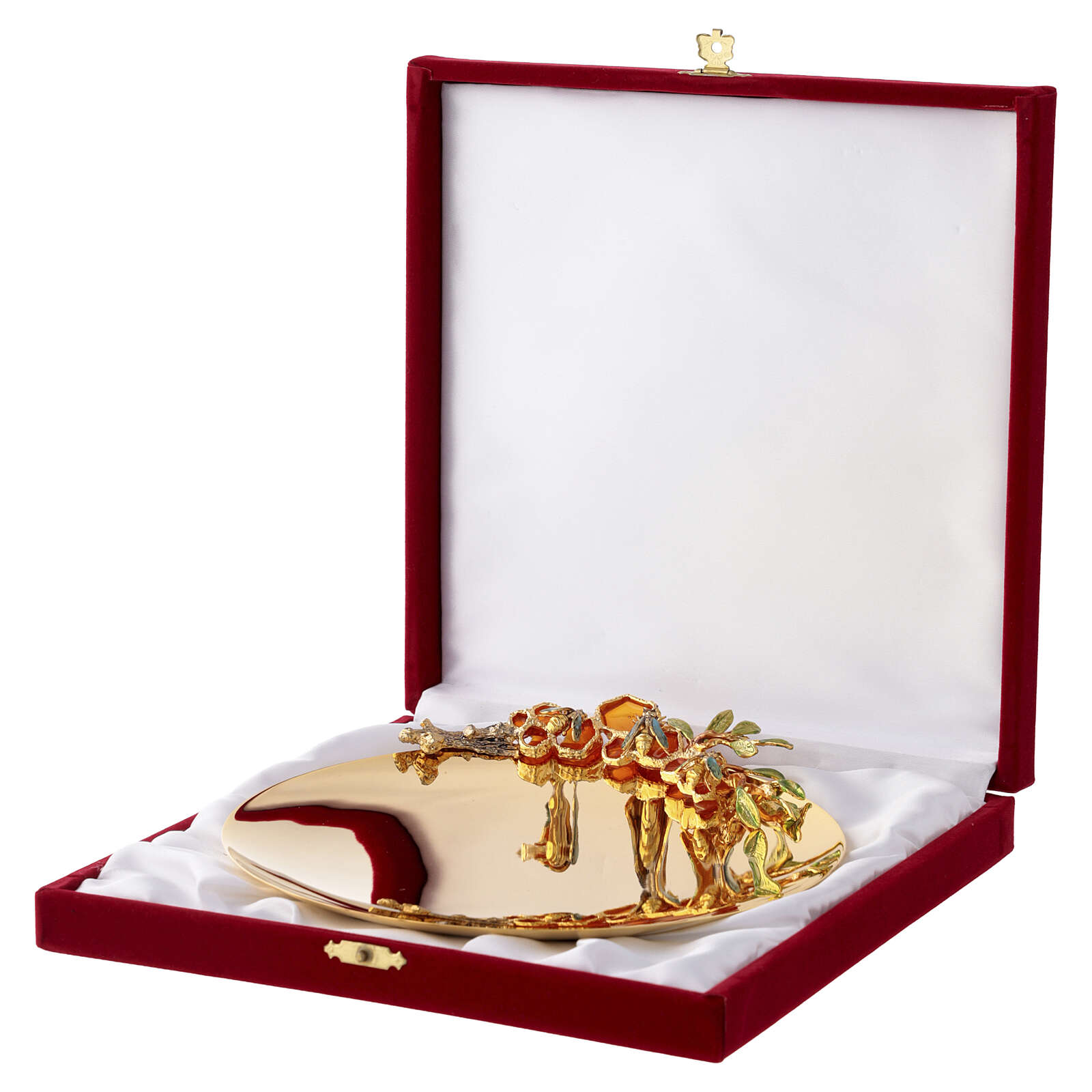 Đĩa thánh Italy xi vàng CLXV2158-DT