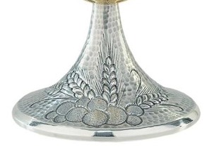 Chén Lễ Italy CLXV6192 mẫu bông lúa và chùm nho