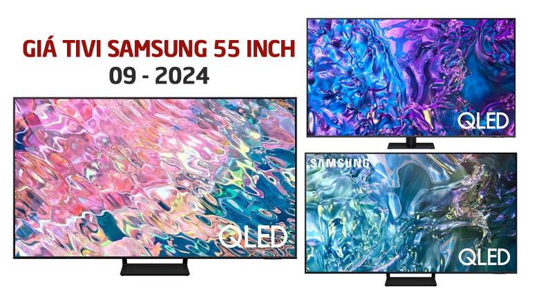 So sánh giá tivi samsung 55 inch điện máy Xanh và điện máy Tín Thành