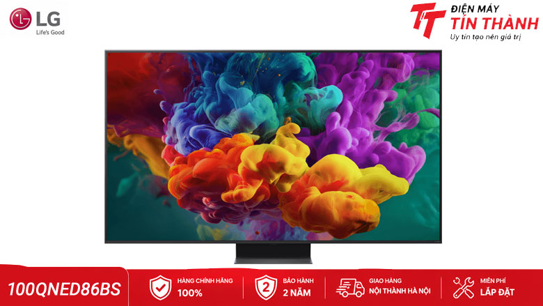 Tivi LG 100QNED86BS có phù hợp biệt thự, penthouse không?