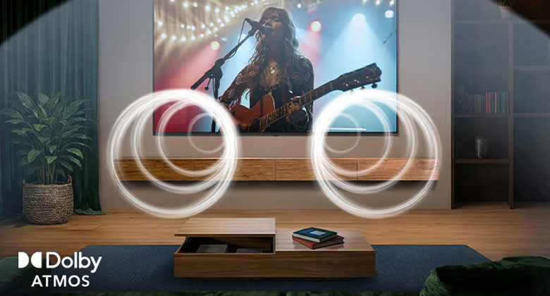 LG 115QNED90BS - AI Sound Pro 11.1.2 và Dolby Atmos