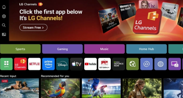 LG 115QNED90BS - webOS 26, AI Hub, Gemini và Copilot