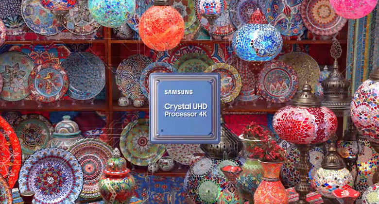 Bộ xử lý Crystal 4K và công nghệ HDR