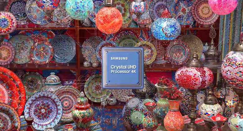 Bộ xử lý Crystal 4K - Chất lượng hình ảnh vượt trội