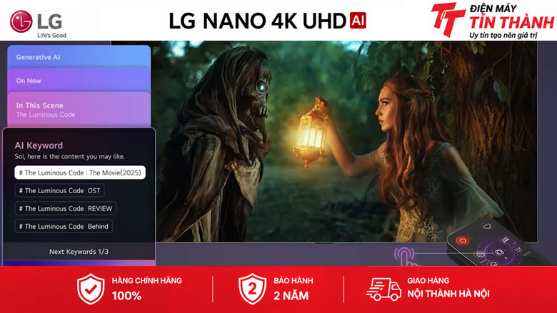 Smart Tivi LG AI 4K 43 inch 43NU855BPSA - AI Hub
