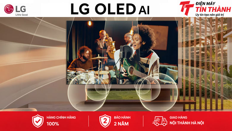 Smart Tivi OLED LG AI 4K 55 inch OLED55B6PSA - Công nghệ âm thanh