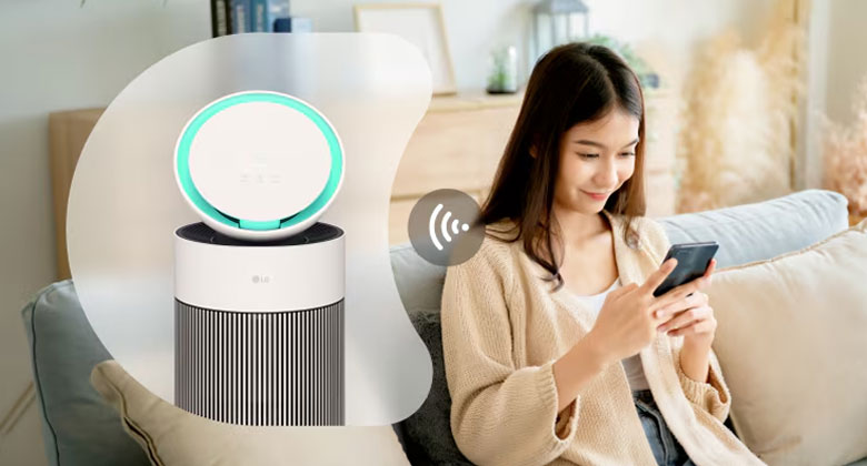 Cách sử dụng máy lọc không khí LG và kết nối LG ThinQ