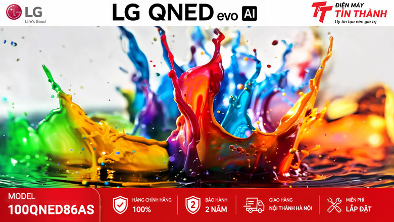 Dynamic QNED Color trên LG 100QNED86AS
