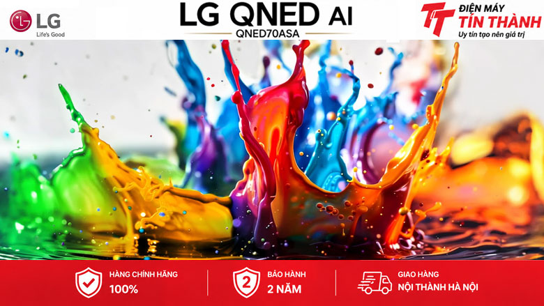 Smart Tivi QNED LG AI 4K 65 inch 65QNED70ASA - Dynamic QNED Color