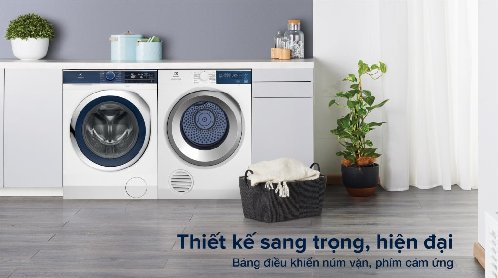 Máy sấy quần áo Electrolux - Tổng quan thiết kế
