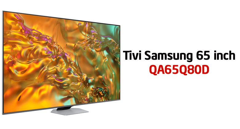 Smart Tivi QLED Samsung AI 4K 65 inch QA65Q80D