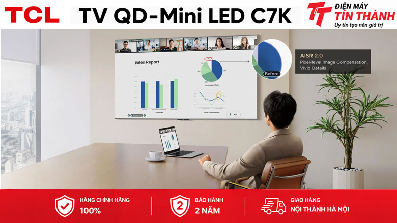 Google Tivi QD-Mini LED TCL AI 4K 75 inch 75C7K - Tiện ích