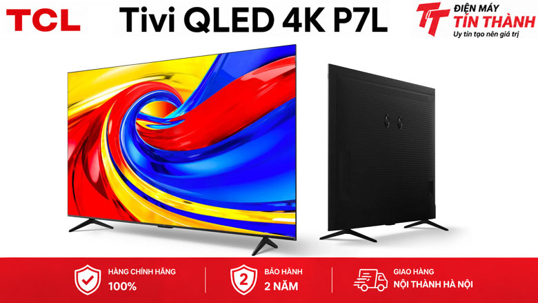 Google Tivi QLED TCL 4K 85 inch 85P7L - Thiết kế