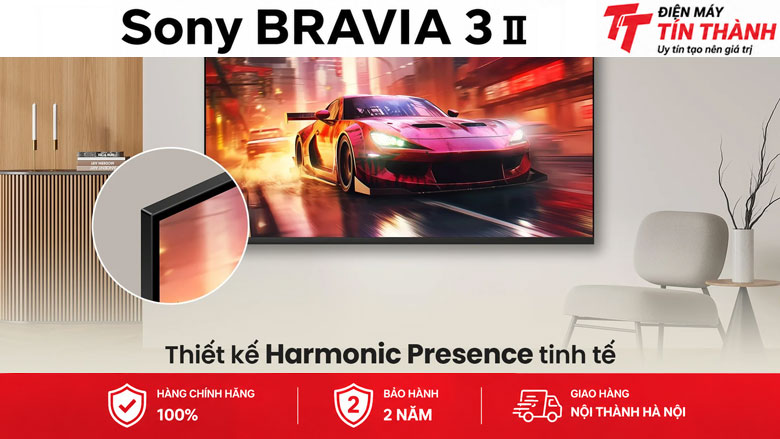 Google Tivi Sony 4K 55 inch K-55XR30M2 - Thiết kế