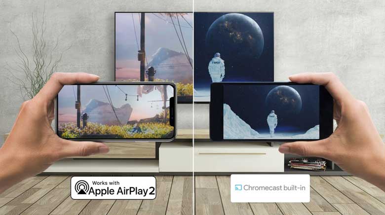 Tivi Sony 55 inch X85K - Kết nối điện thoại
