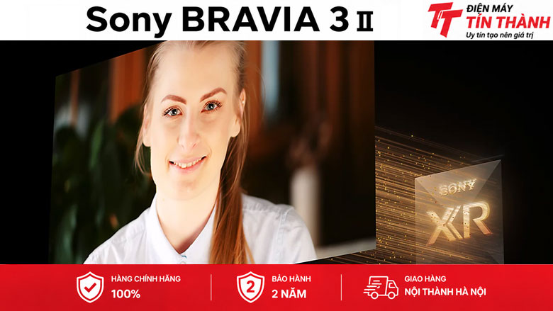 Google Tivi Sony 4K 65 inch K-65XR30M2 - XR Processor