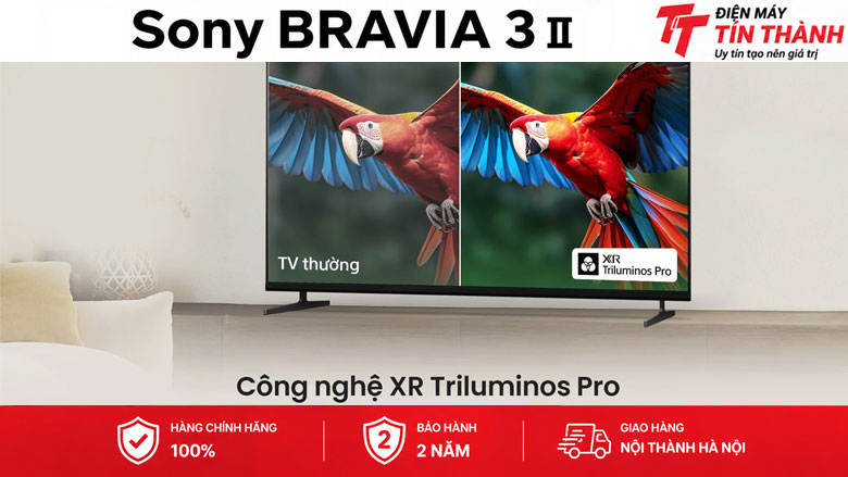 Google Tivi Sony 4K 75 inch K-75XR33VM2 - Công nghệ hình ảnh