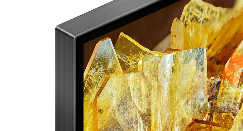 Tivi Sony 85 inch - Thiết kế mỏng. Gia công bằng kim loại.