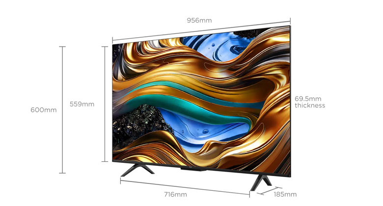 google tivi tcl 43P79B 4k 43 inch moi 2024