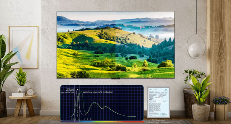 Tivi TCL 4K 50 inch - Bảo vệ mắt dịu nhẹ