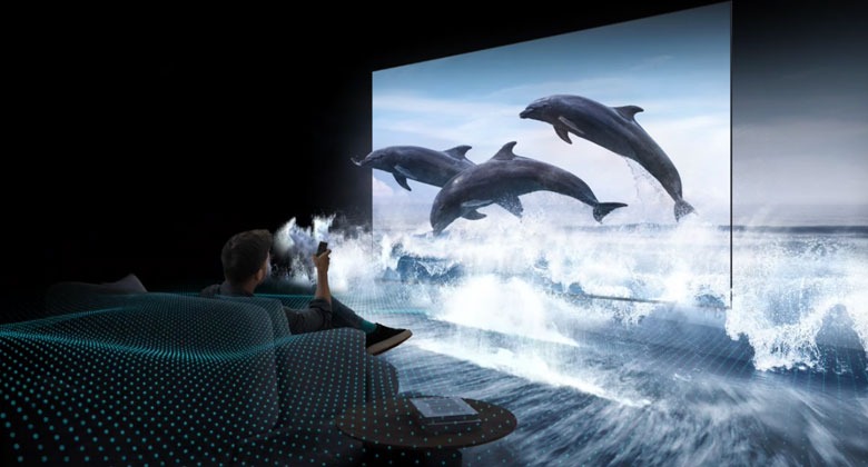 Tivi QLED TCL 65 inch - Âm thanh 3D ảo hóa