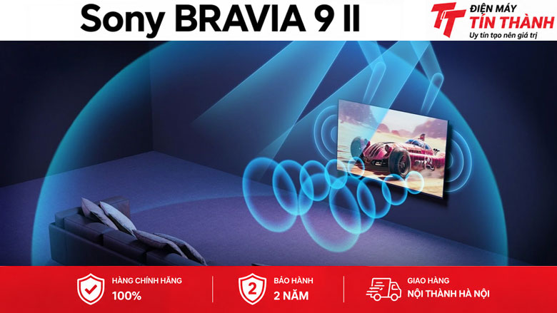 Google Tivi True RGB Sony AI 4K 75 inch K-75XR90M2 - Công nghệ âm thanh