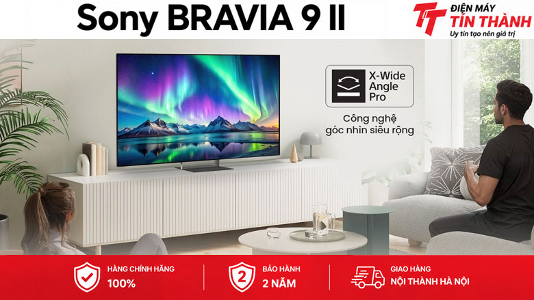 Google Tivi True RGB Sony AI 4K 75 inch K-75XR90M2 - Thiết kế