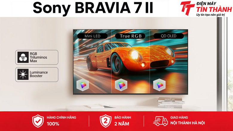 Google Tivi True RGB Sony AI 4K 98 inch K-98XR70M2 - Công nghệ hình ảnh