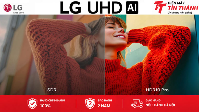 Smart Tivi LG AI 4K 75 inch 75UA841CPSA - HDR10 Pro và Gaming Portal