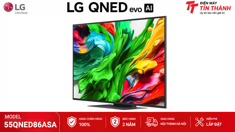 LG 55QNED86ASA phù hợp gaming, PS5, Xbox, căn hộ cao cấp, phòng khách vừa