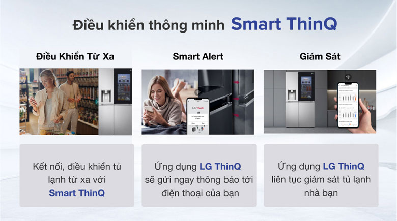 Tủ lạnh LG Inverter - Tiện ích