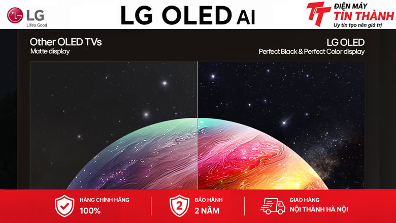 Smart Tivi OLED LG AI 4K 65 inch OLED65B6PSA - Màn hình 4K OLED