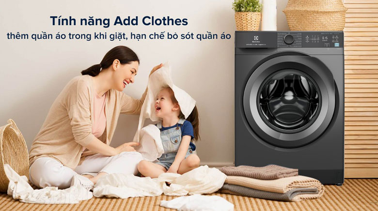 Máy giặt Electrolux 10kg - Tiện ích