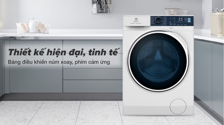 Máy giặt Electrolux EWF1024P5WB - Thiết kế đơn giản, hiện đại nhờ gam màu trắng trang nhã