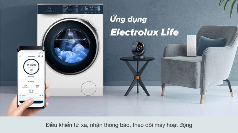 Máy giặt Electrolux giá rẻ - Điều khiển máy giặt từ xa thông qua ứng dụng Electrolux Life