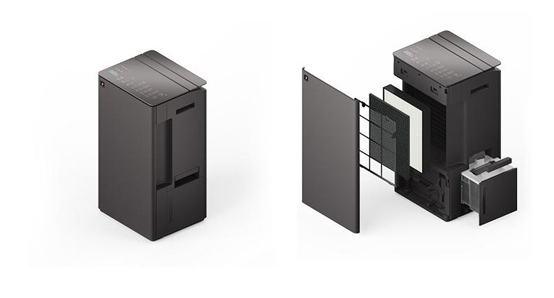 Máy hút ẩm kết hợp lọc không khí Sharp DW-T30FV-H