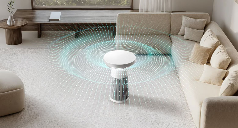 LG PuriCare Aero Speaker AS20GSHU0 tích hợp loa công suất 30W