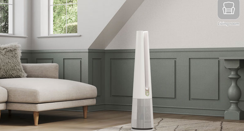 Máy lọc không khí LG FS15GPCJ0 - Thiết kế AeroTower 3 trong 1